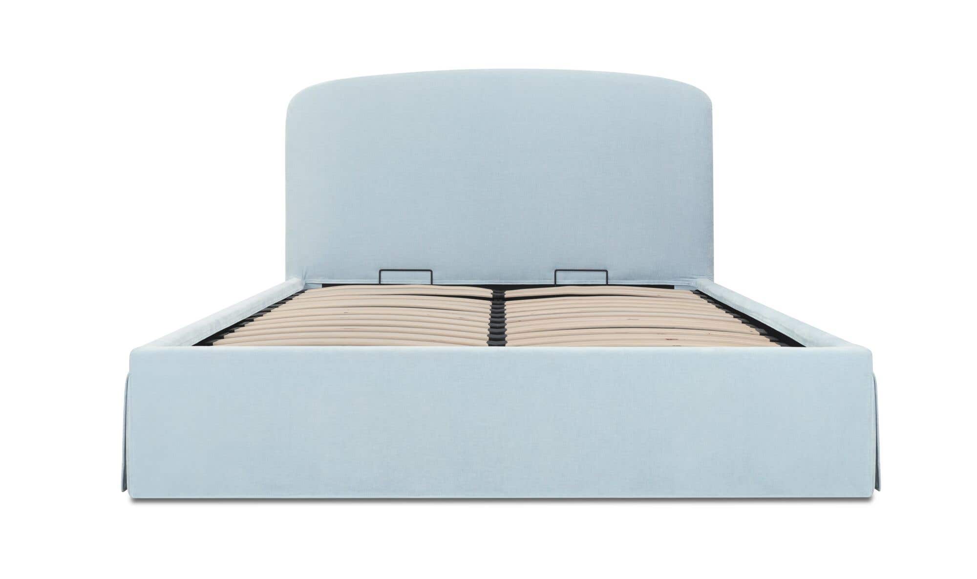 Joan King Storage Bed Light Blue by Moe's Home Collection - view 5