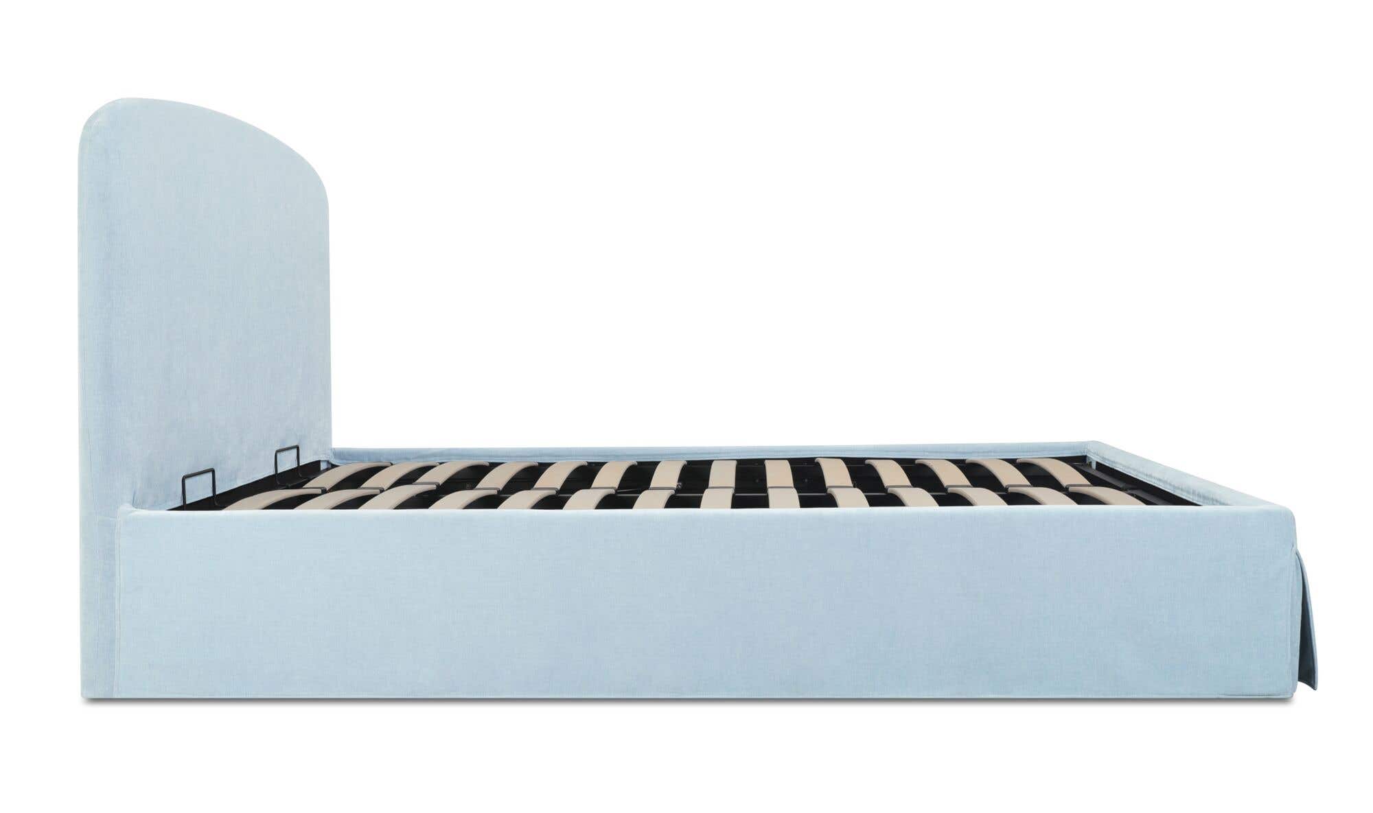 Joan King Storage Bed Light Blue by Moe's Home Collection - view 9