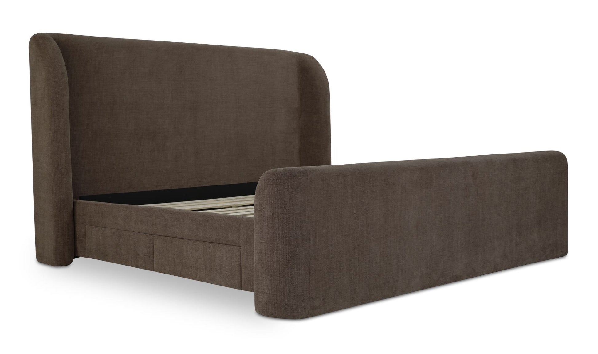 Sophia Queen Storage Bed Brown by Moe's Home Collection - view 13