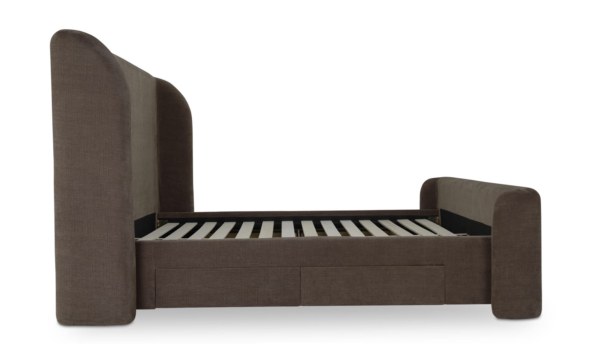 Sophia Queen Storage Bed Brown by Moe's Home Collection - view 16
