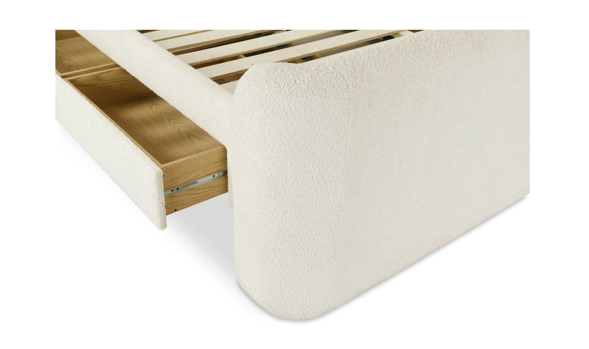 Sophia Queen Storage Bed Cream by Moe's Home Collection - view 19