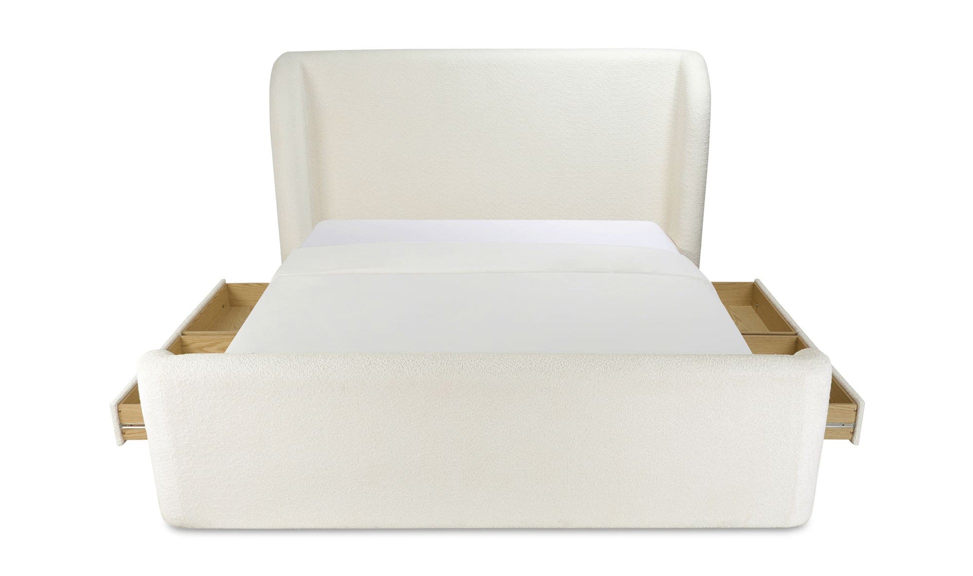Sophia Queen Storage Bed Cream by Moe's Home Collection - view 11