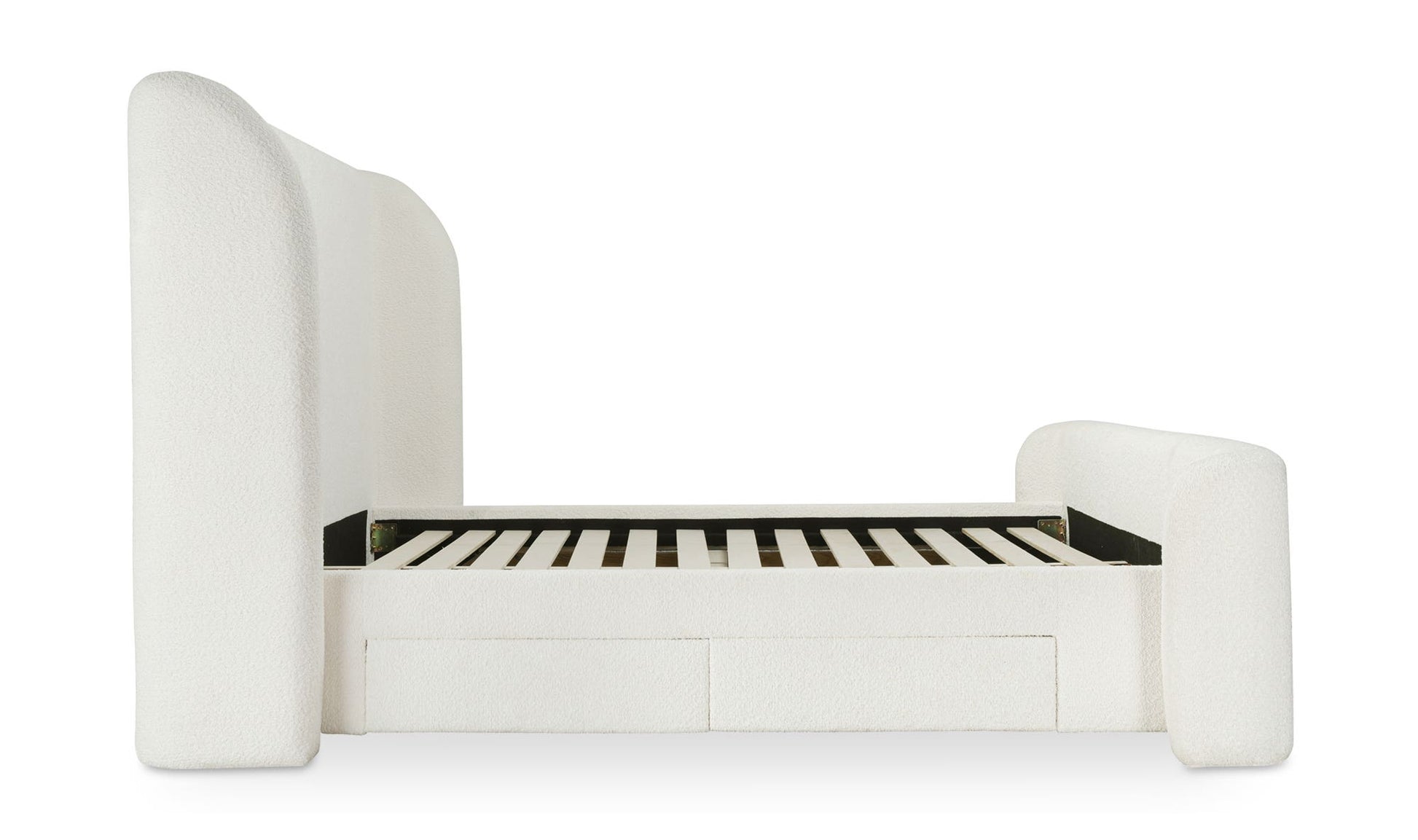 Sophia Queen Storage Bed Cream by Moe's Home Collection - view 15