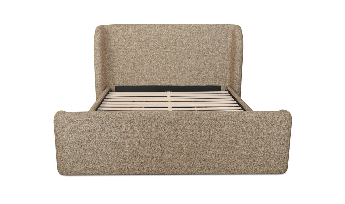 Sophia Queen Storage Bed Speckled Light Brown by Moe's Home Collection - view 6