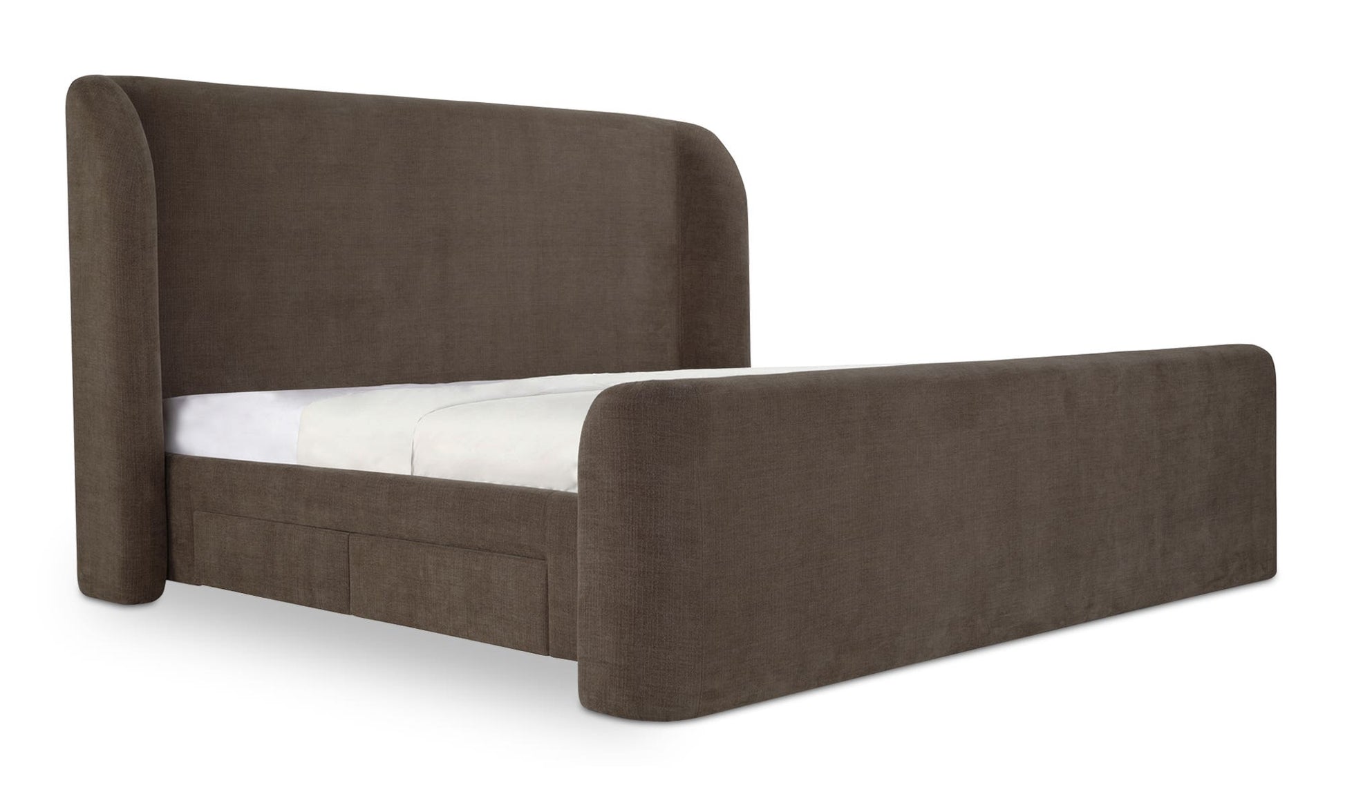 Sophia King Storage Bed Brown by Moe's Home Collection - view 6