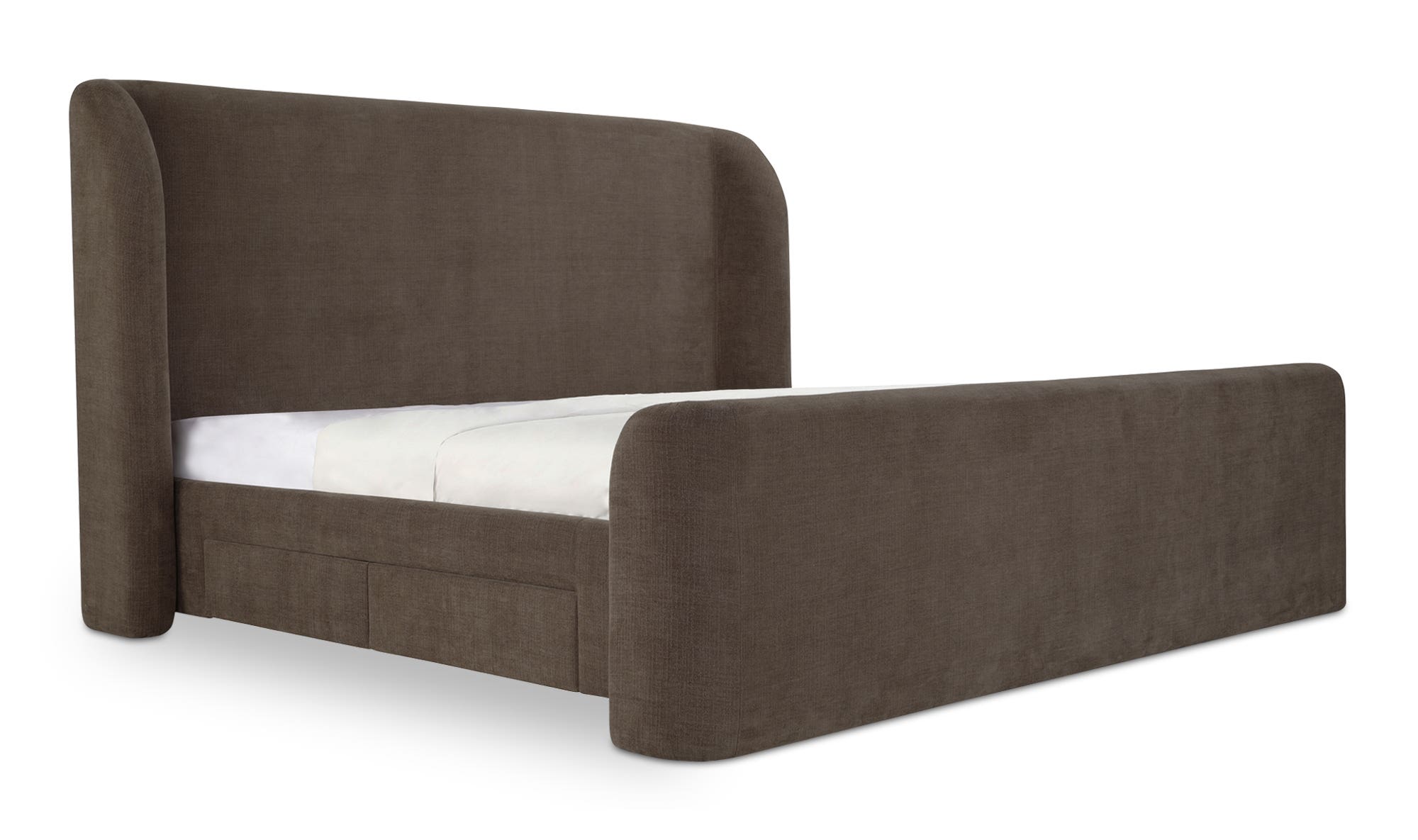 Sophia King Storage Bed Brown by Moe's Home Collection - view 6