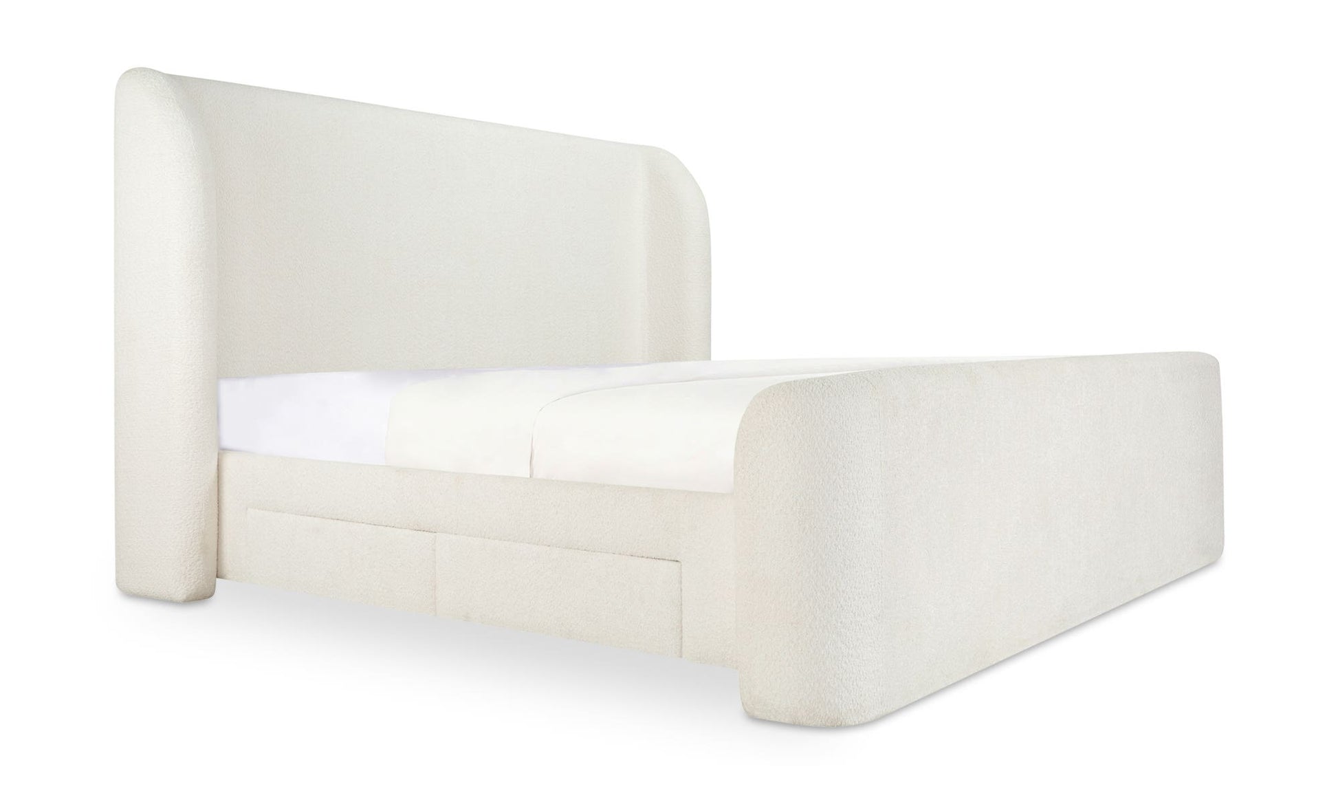 Sophia King Storage Bed Cream by Moe's Home Collection - view 6