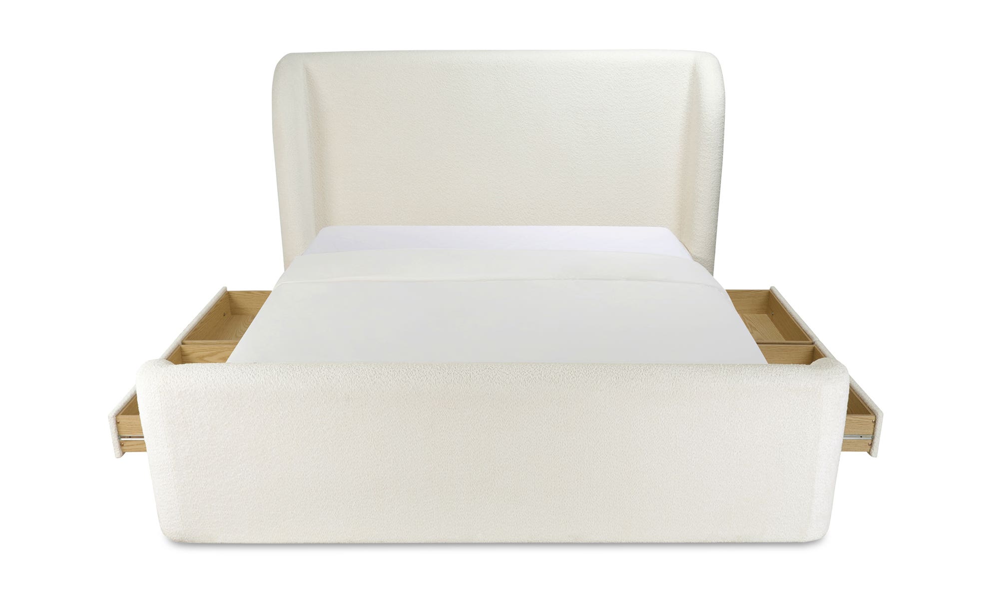Sophia King Storage Bed Cream by Moe's Home Collection - view 11