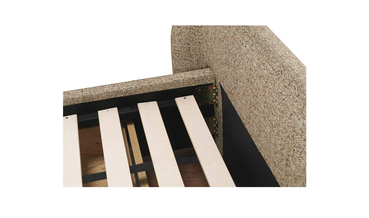 Sophia King Storage Bed Speckled Light Brown by Moe's Home Collection - view 13