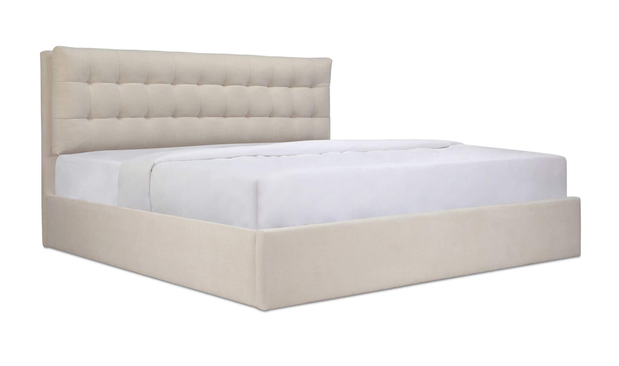 Sebastion King Storage Bed Cream by Moe's Home Collection - view 12