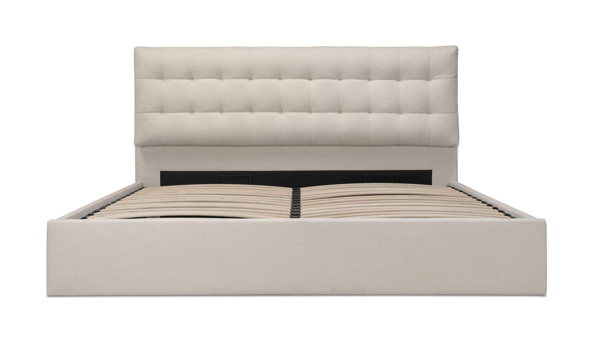 Sebastion King Storage Bed Cream by Moe's Home Collection - view 11