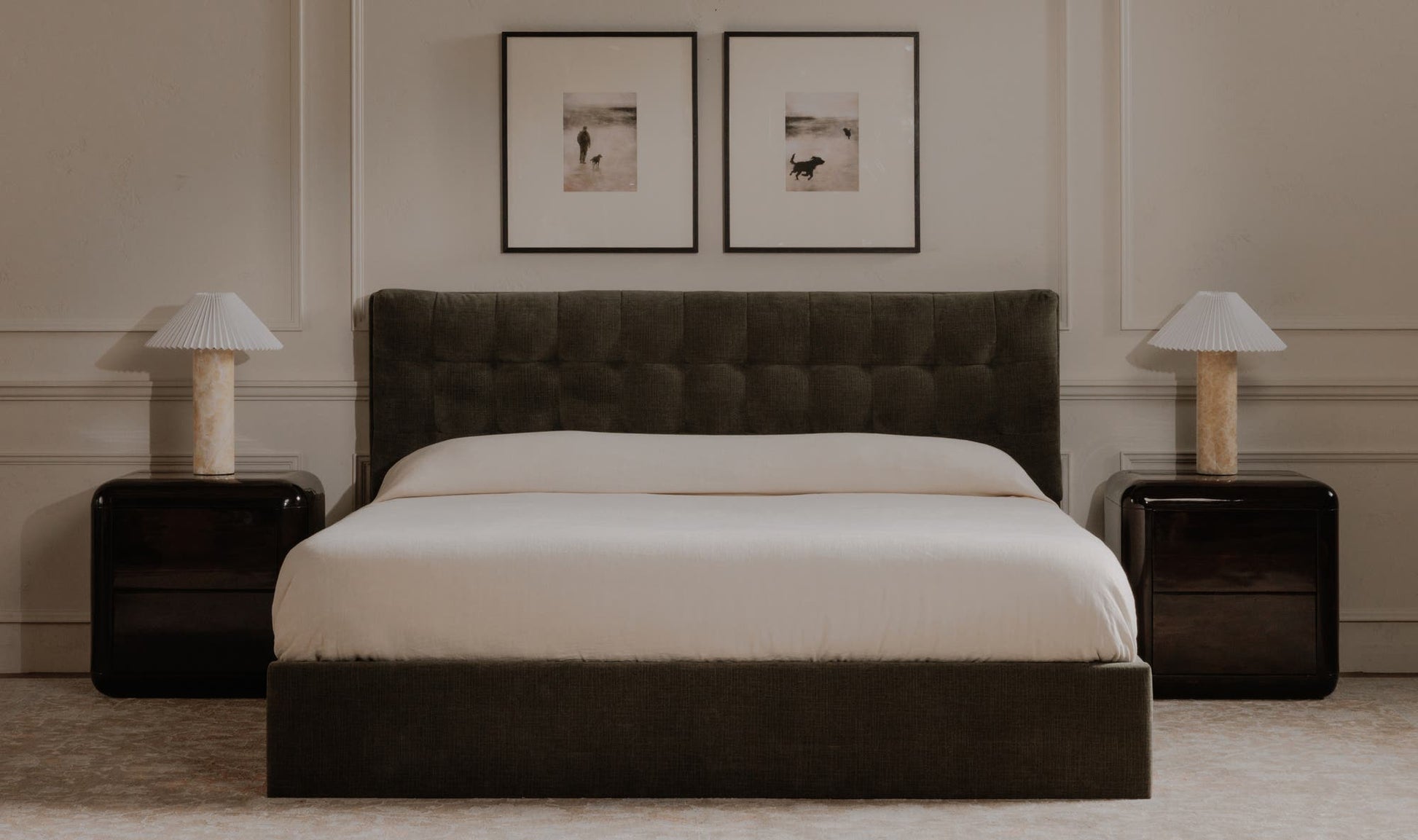 Sebastion King Storage Bed Green by Moe's Home Collection - view 7