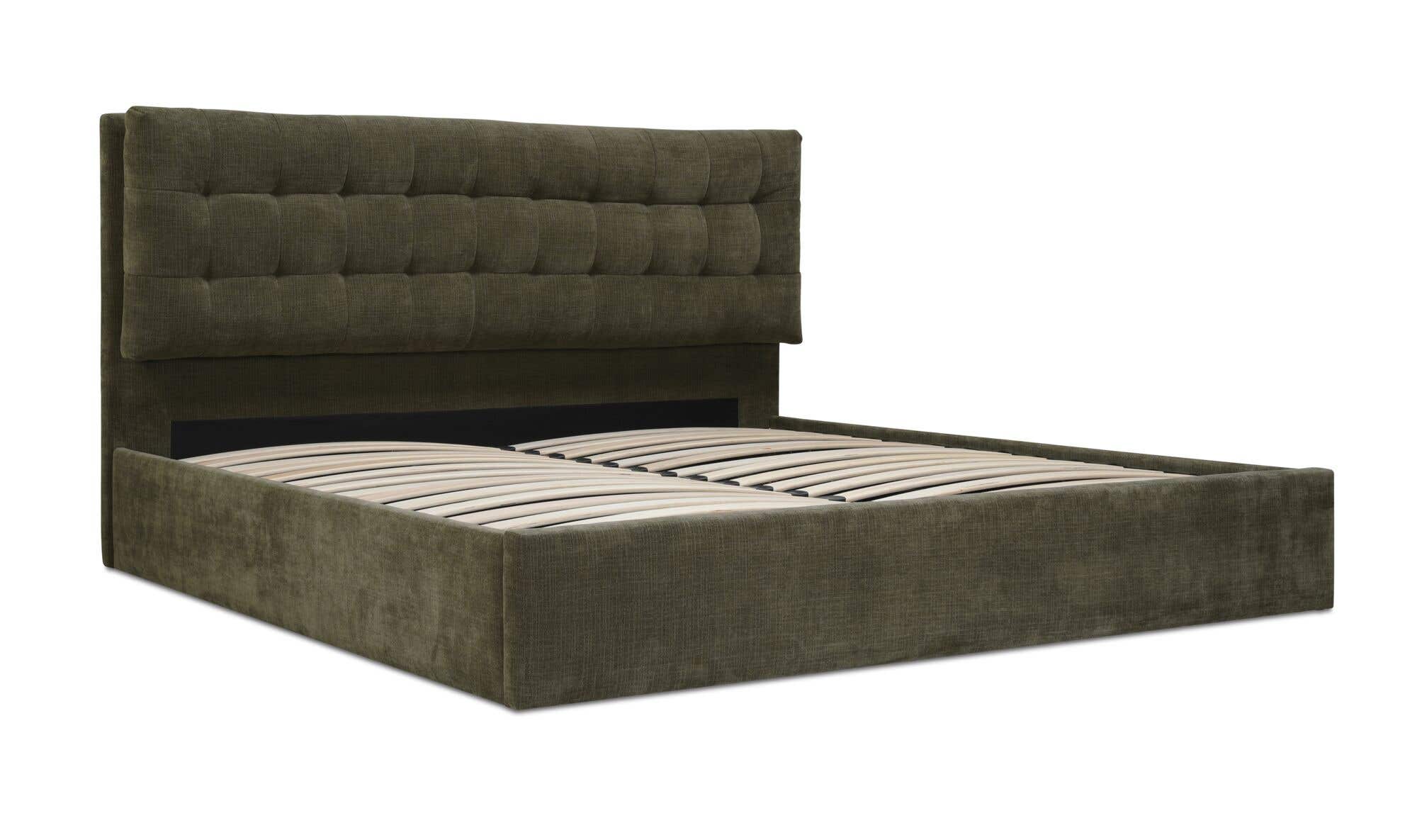 Sebastion King Storage Bed Green by Moe's Home Collection - view 13