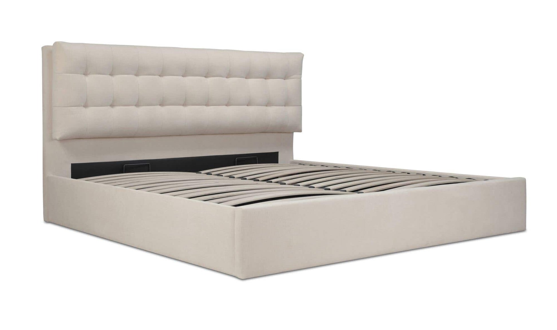 Sebastion Queen Storage Bed Cream by Moe's Home Collection - view 13