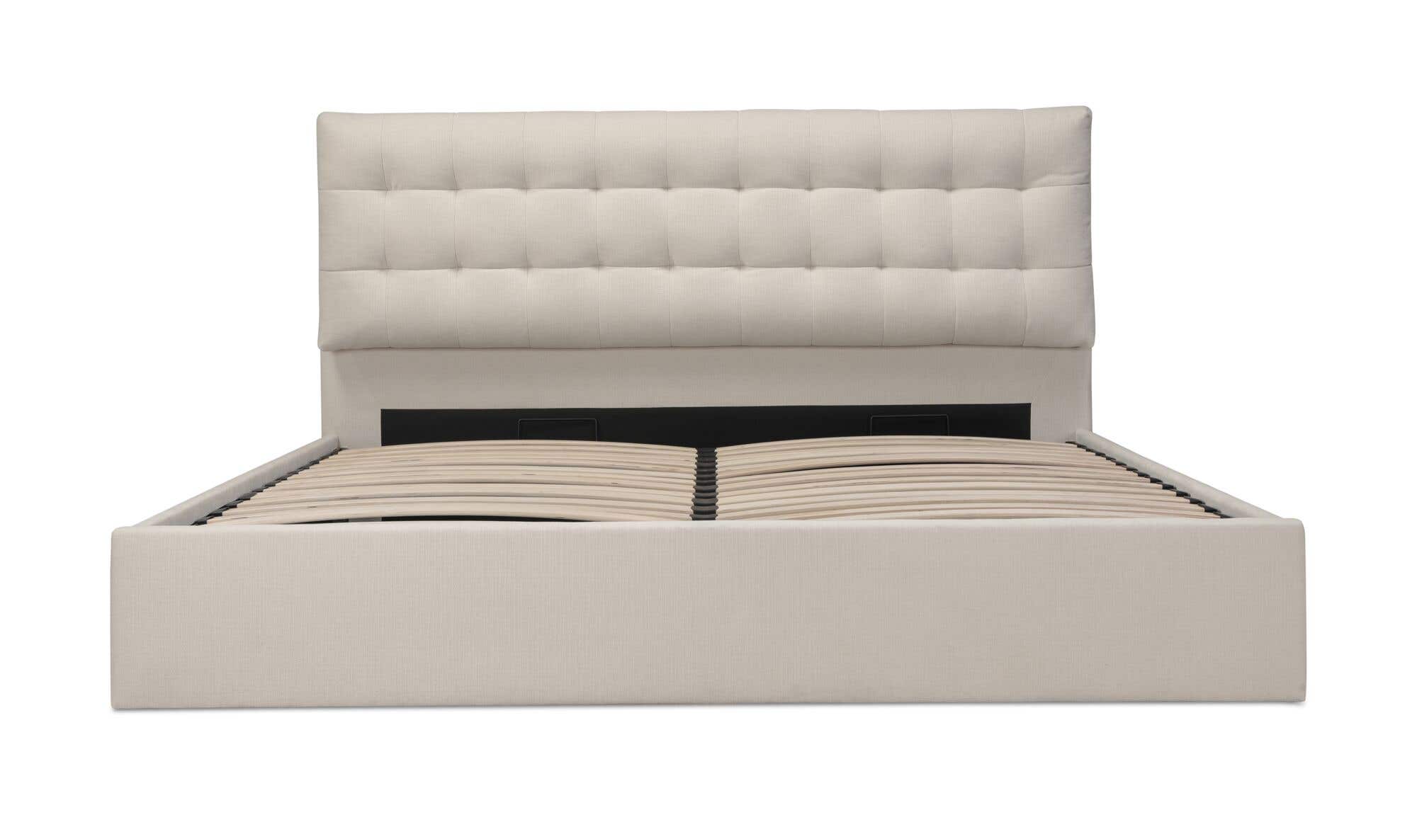 Sebastion Queen Storage Bed Cream by Moe's Home Collection - view 11
