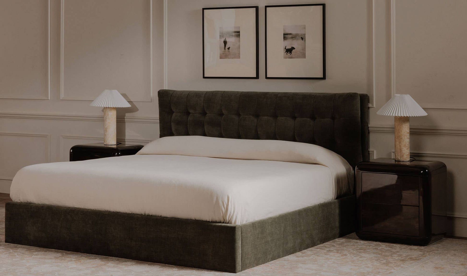 Sebastion Queen Storage Bed Green by Moe's Home Collection - view 8