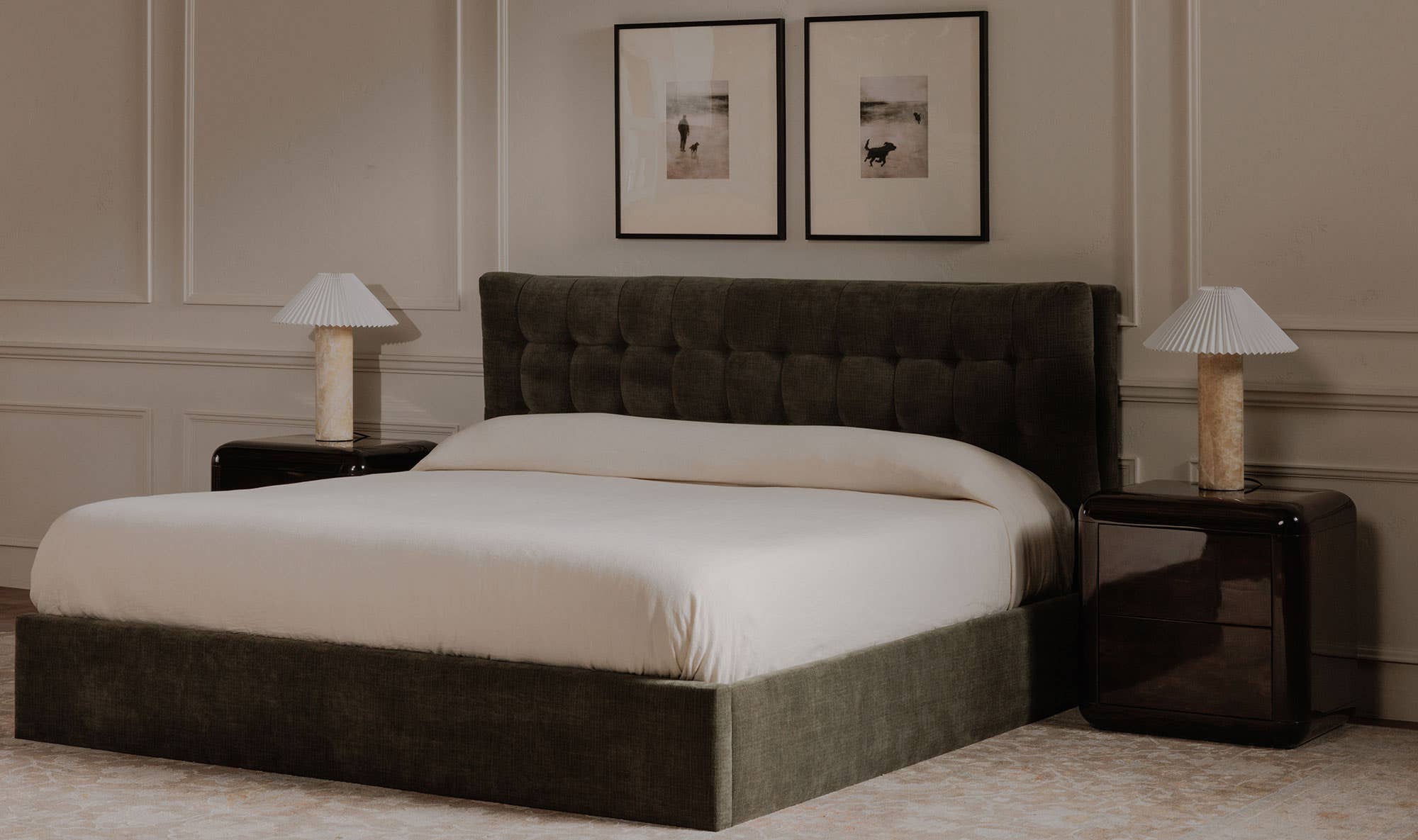 Sebastion Queen Storage Bed Green by Moe's Home Collection - view 8