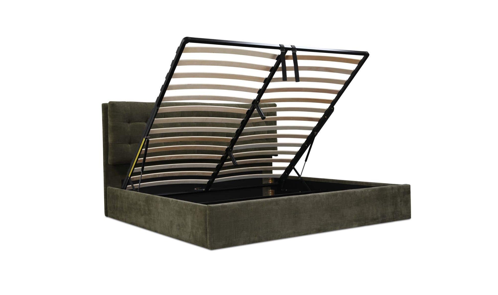 Sebastion Queen Storage Bed Green by Moe's Home Collection - view 14