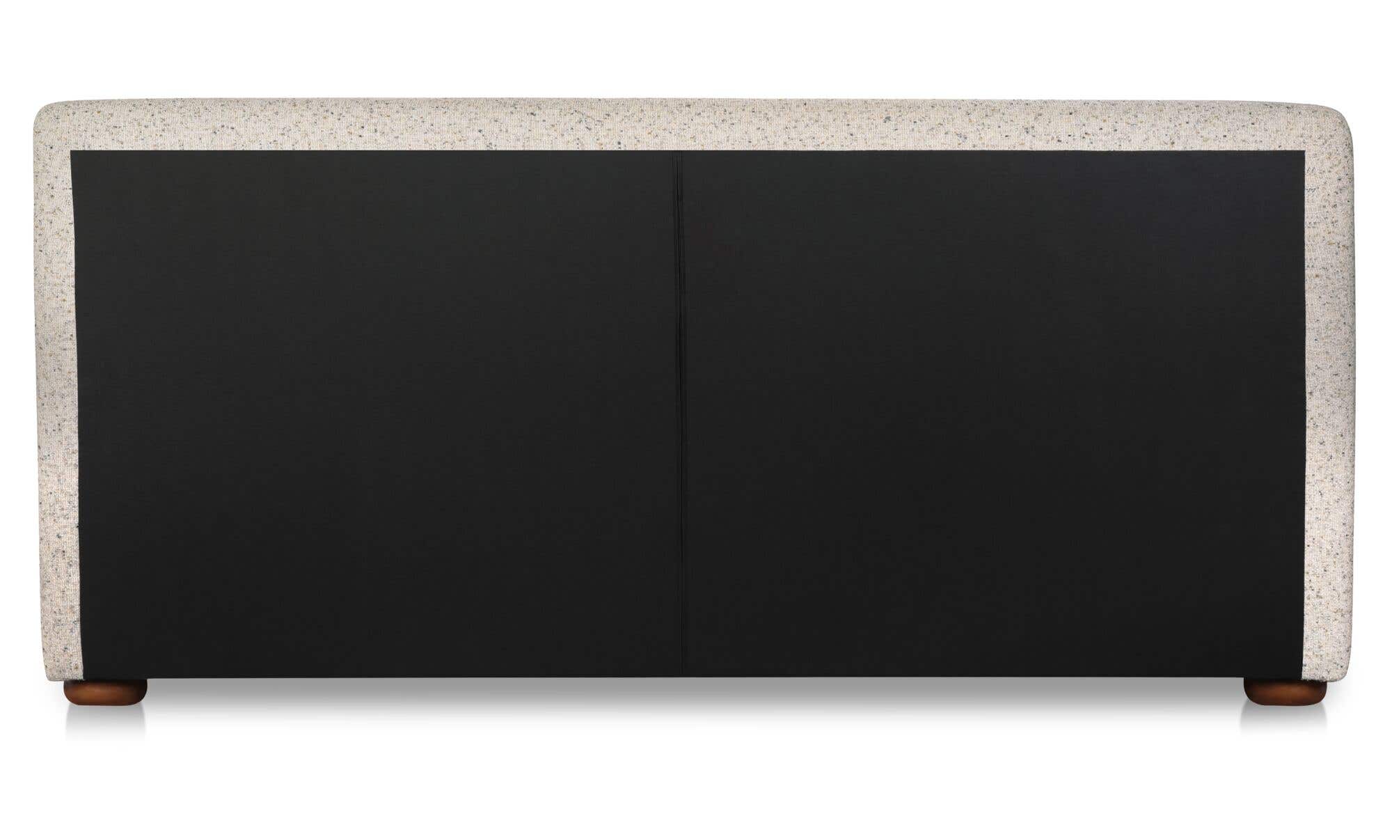 Beau King Storage Bed Speckled Light Grey by Moe's Home Collection - view 13