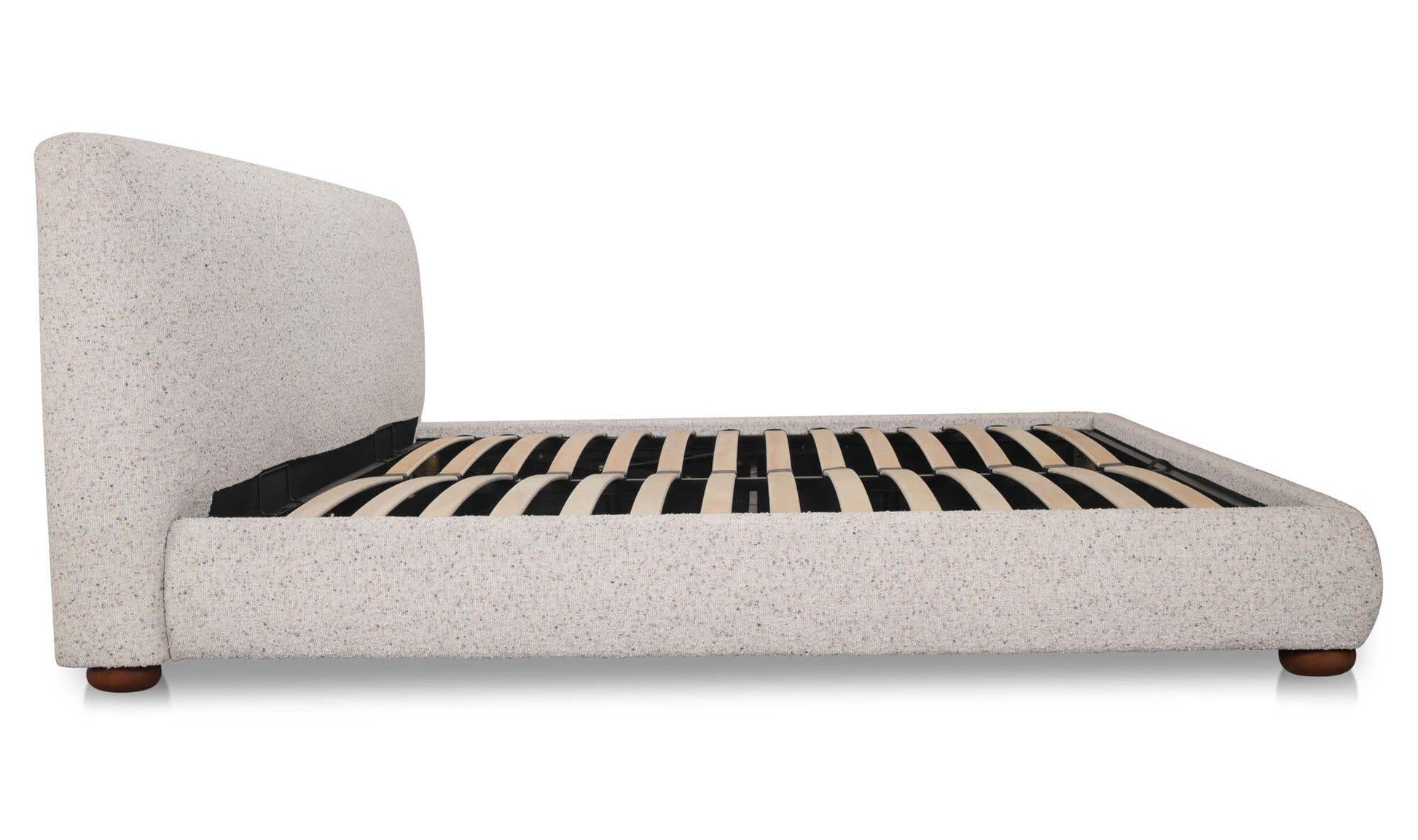 Beau Queen Storage Bed Speckled Light Grey by Moe's Home Collection - view 12