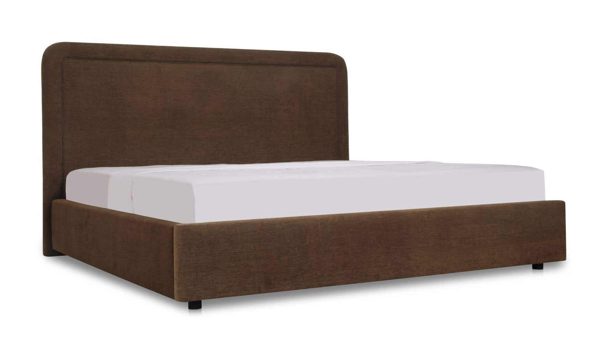 Simon Queen Storage Bed Brown by Moe's Home Collection - view 6