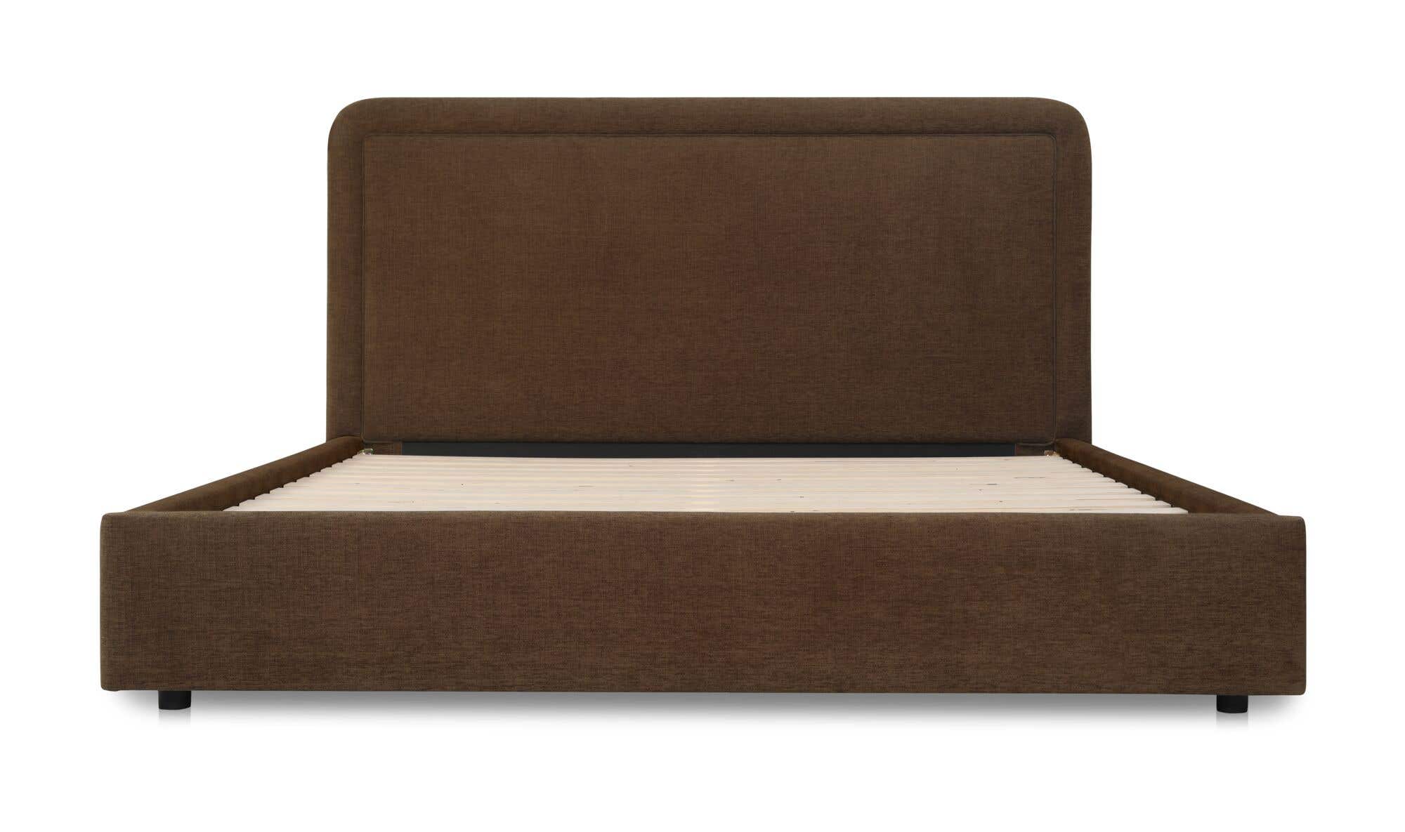Simon Queen Storage Bed Brown by Moe's Home Collection - view 5