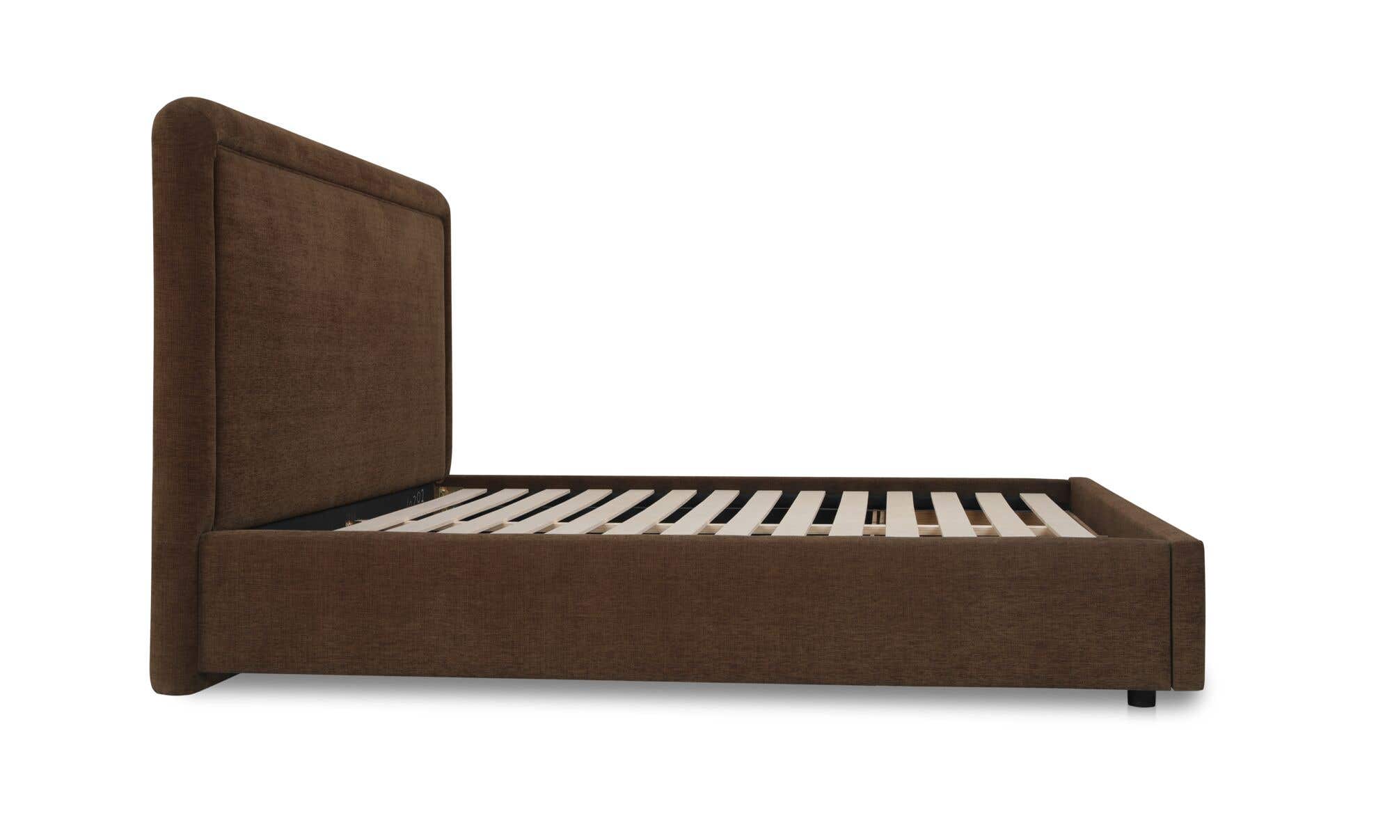 Simon Queen Storage Bed Brown by Moe's Home Collection - view 9
