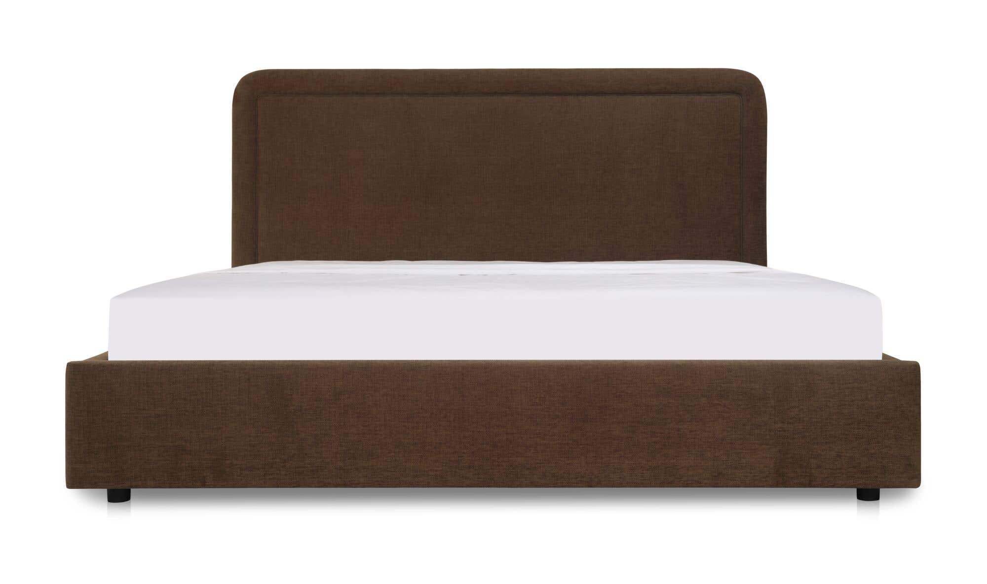 Simon Queen Storage Bed Brown by Moe's Home Collection - view 4