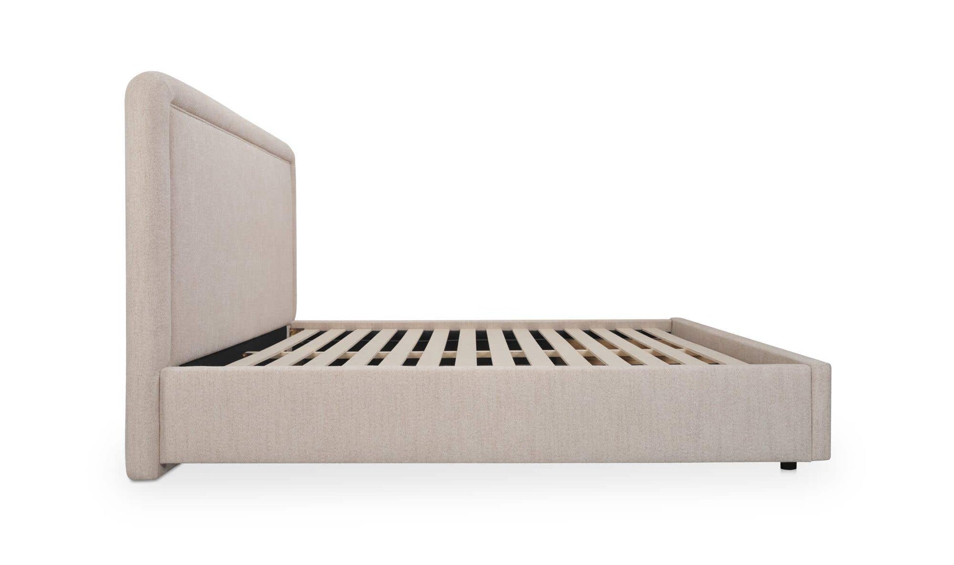 Simon King Storage Bed Flecked Beige by Moe's Home Collection - view 10