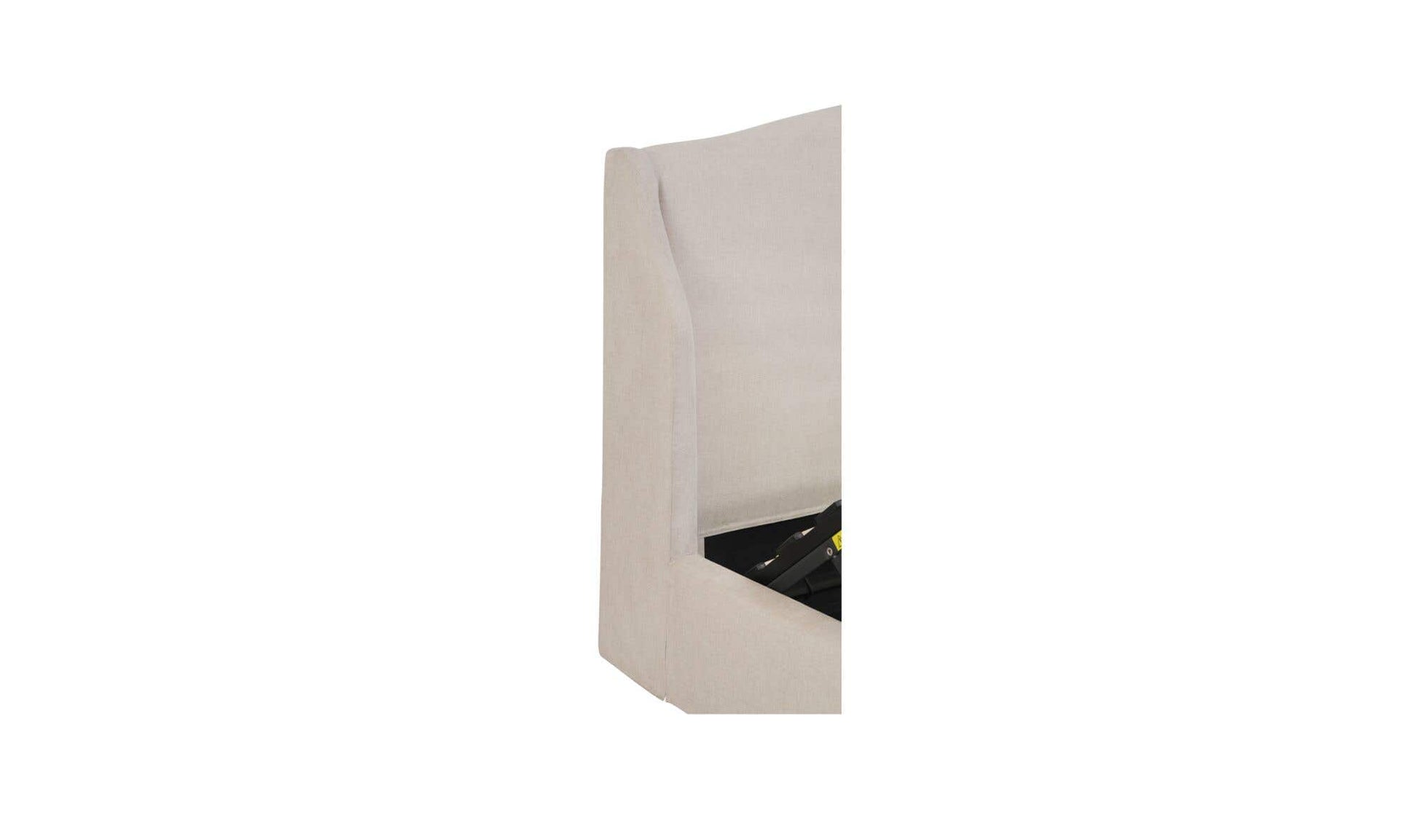 Weston Queen Storage Bed Cream by Moe's Home Collection - view 12