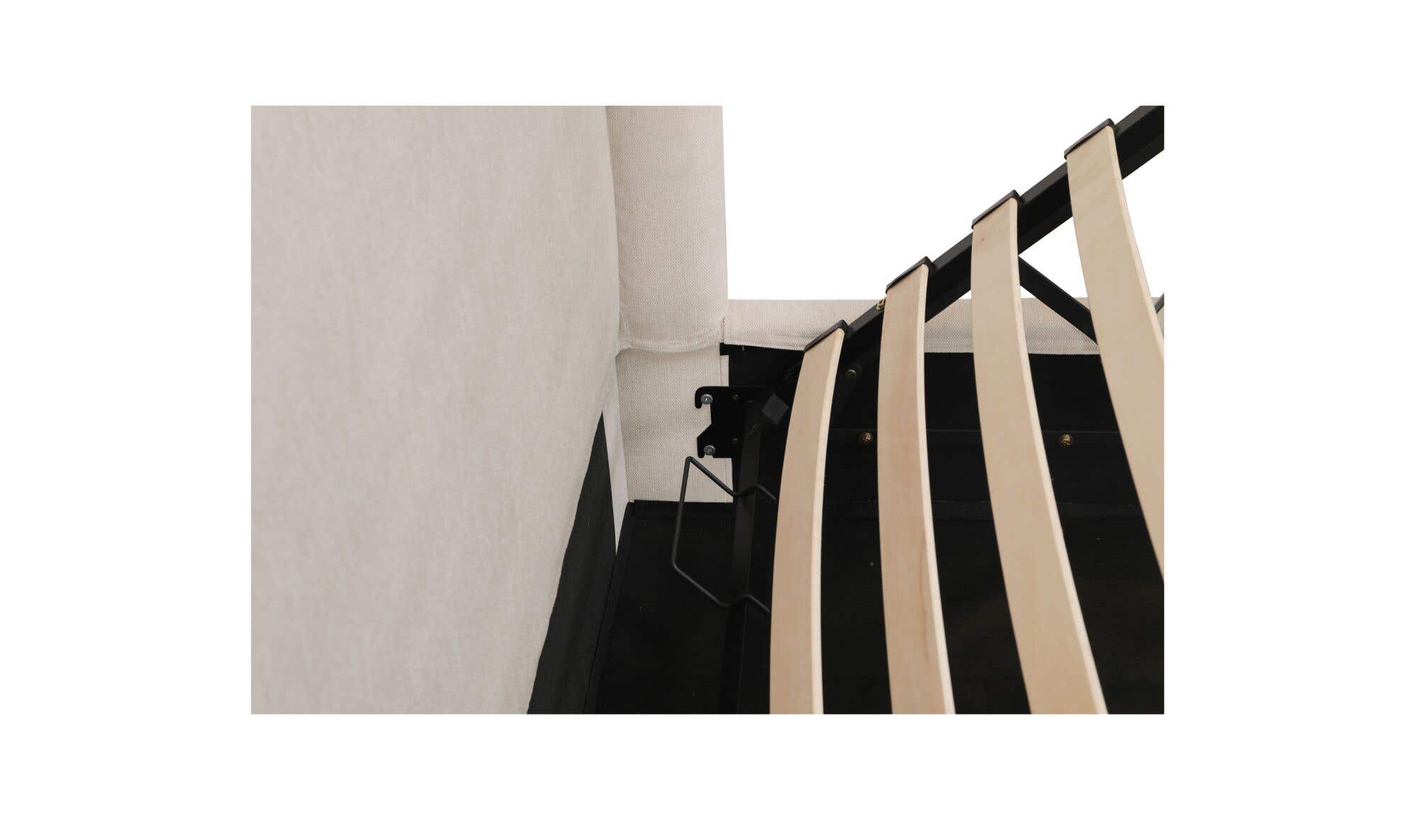Weston Queen Storage Bed Cream by Moe's Home Collection - view 13