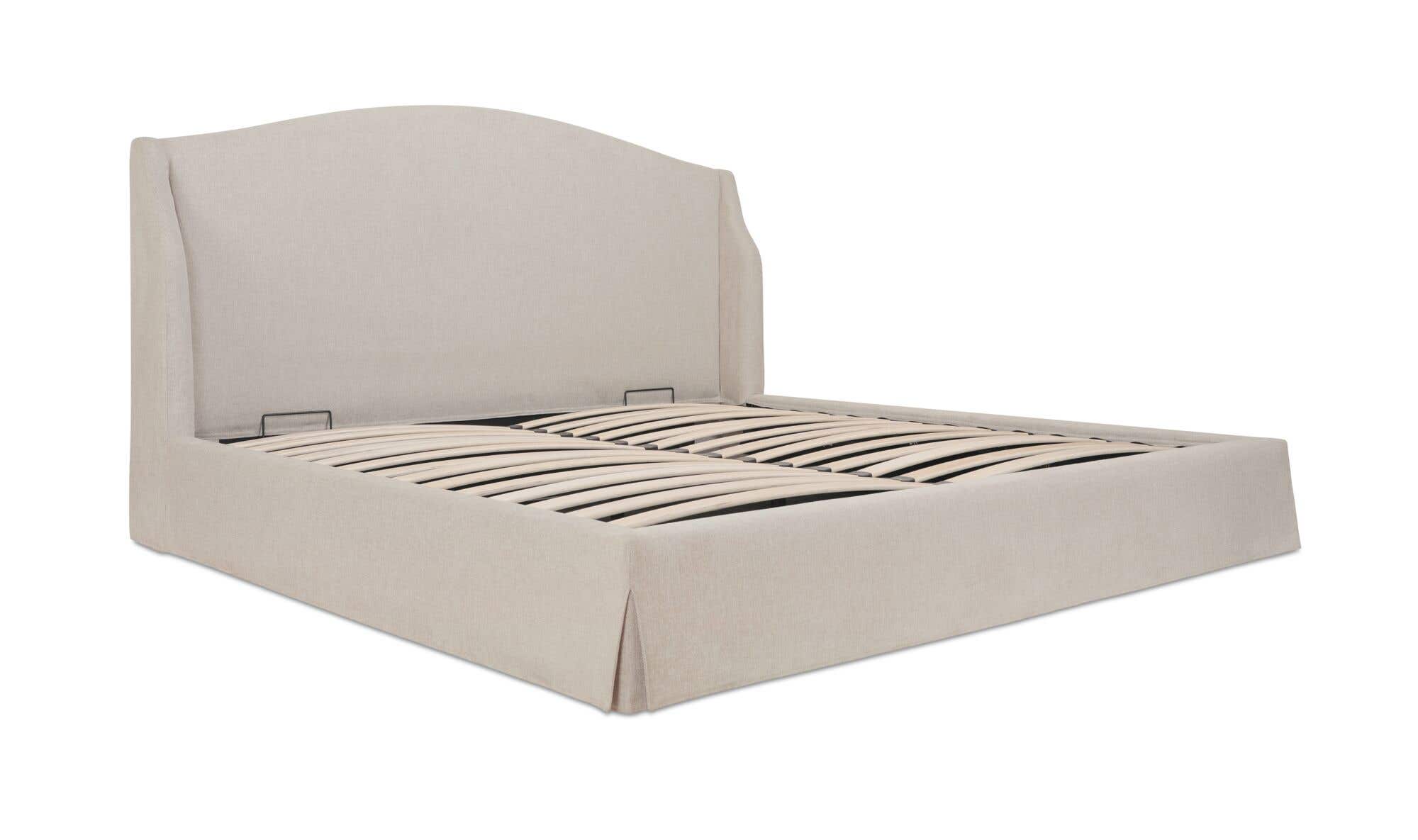 Weston Queen Storage Bed Cream by Moe's Home Collection - view 7