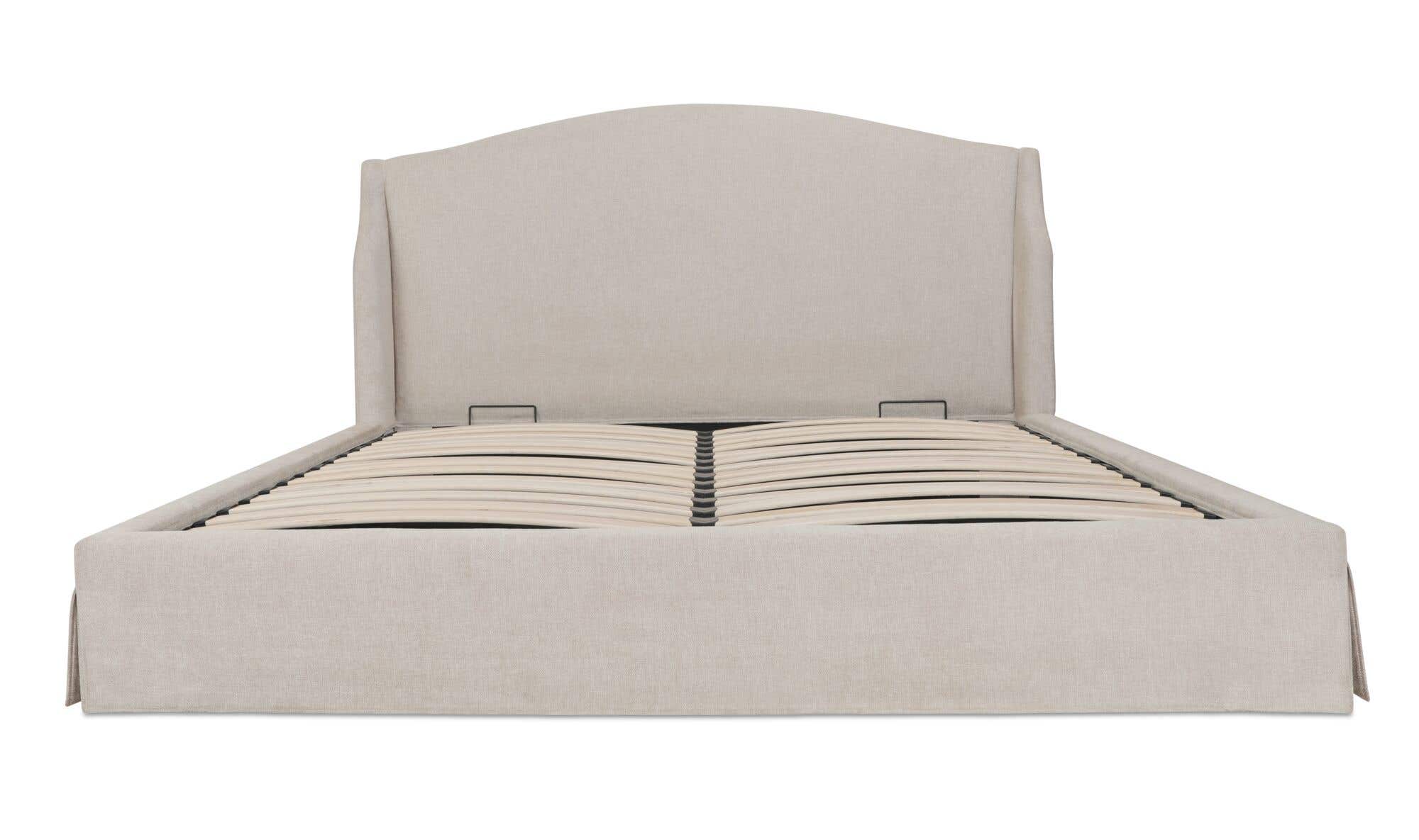 Weston Queen Storage Bed Cream by Moe's Home Collection - view 5