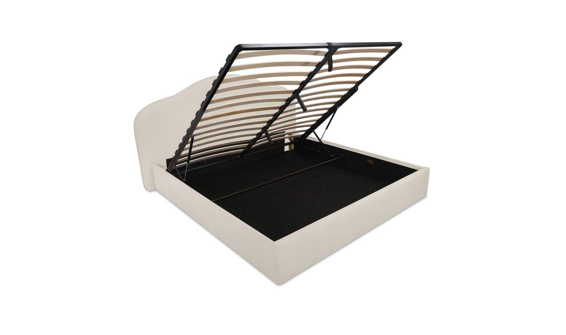Maggie King Storage Bed Cream by Moe's Home Collection - view 7