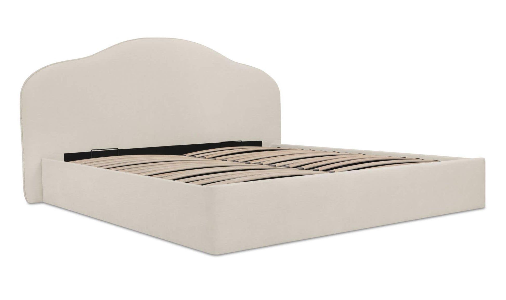 Maggie King Storage Bed Cream by Moe's Home Collection - view 10