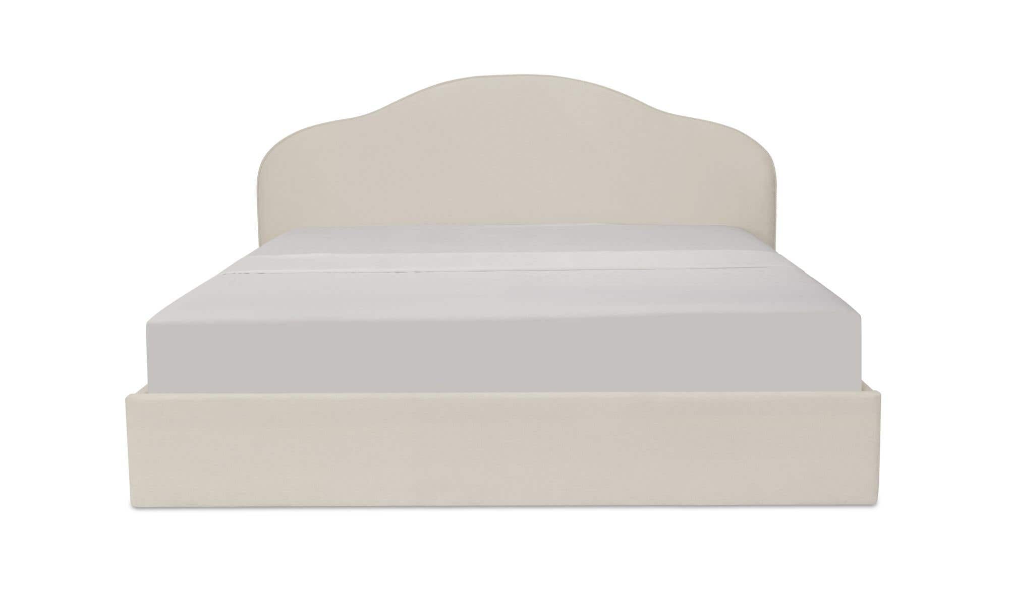 Maggie Queen Storage Bed Cream by Moe's Home Collection - view 5