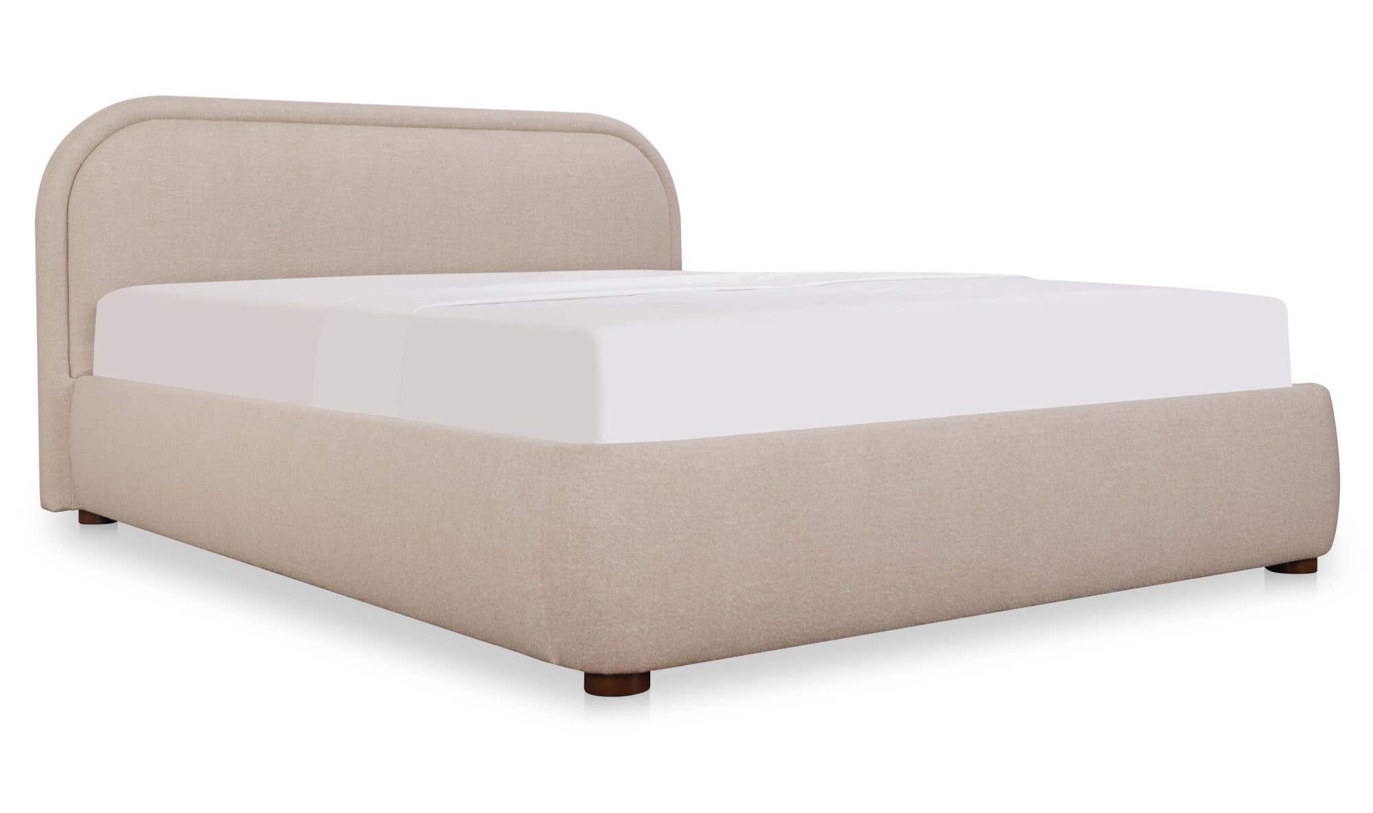 Colin Queen Storage Bed Light Brown by Moe's Home Collection - view 9