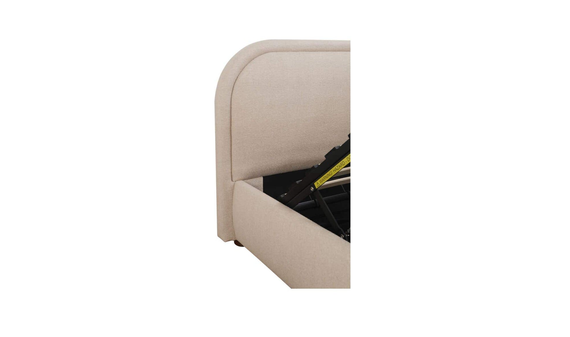 Colin King Storage Bed Light Brown by Moe's Home Collection - view 14