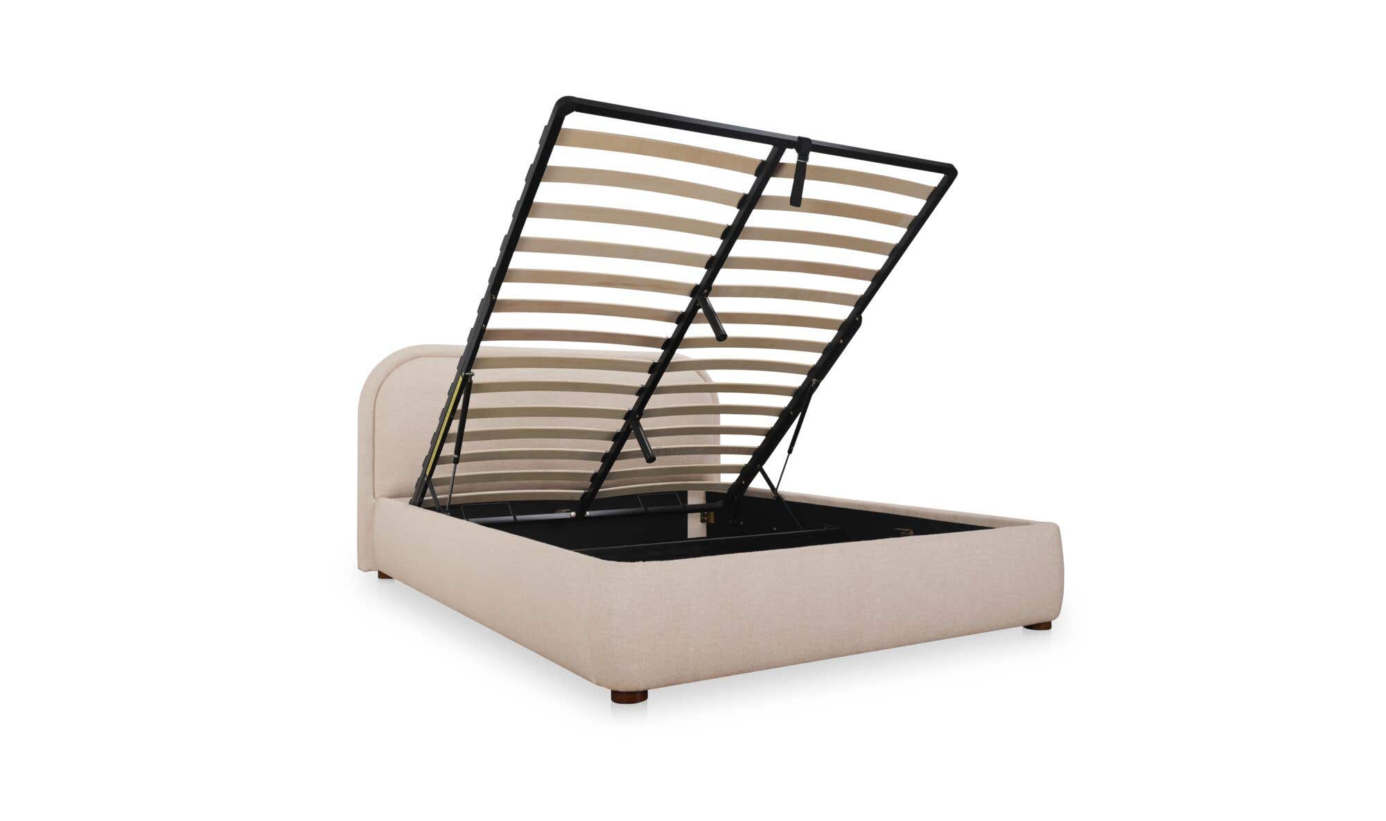 Colin King Storage Bed Light Brown by Moe's Home Collection - view 10