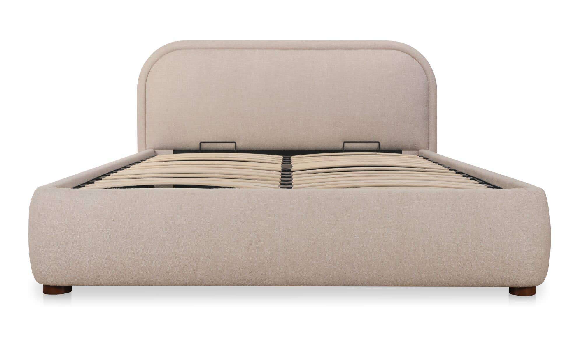 Colin King Storage Bed Light Brown by Moe's Home Collection - view 6