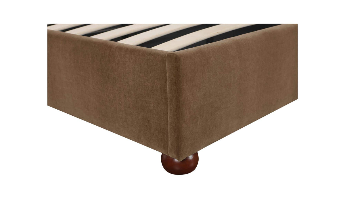 Alfie Queen Storage Bed Light Brown by Moe's Home Collection - view 12