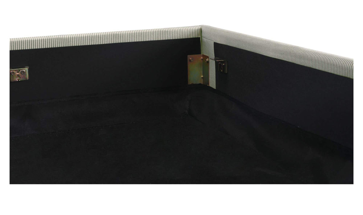 Alfie Queen Storage Bed Green Stripe by Moe's Home Collection - view 13
