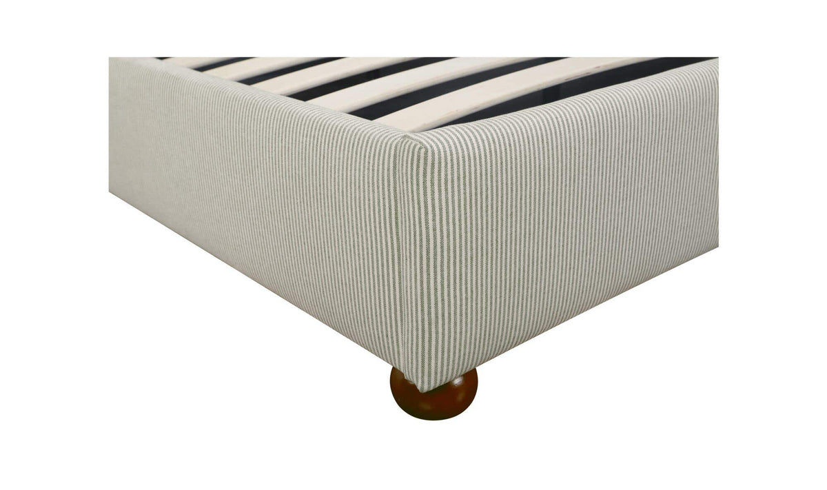 Alfie King Storage Bed Green Stripe by Moe's Home Collection - view 11