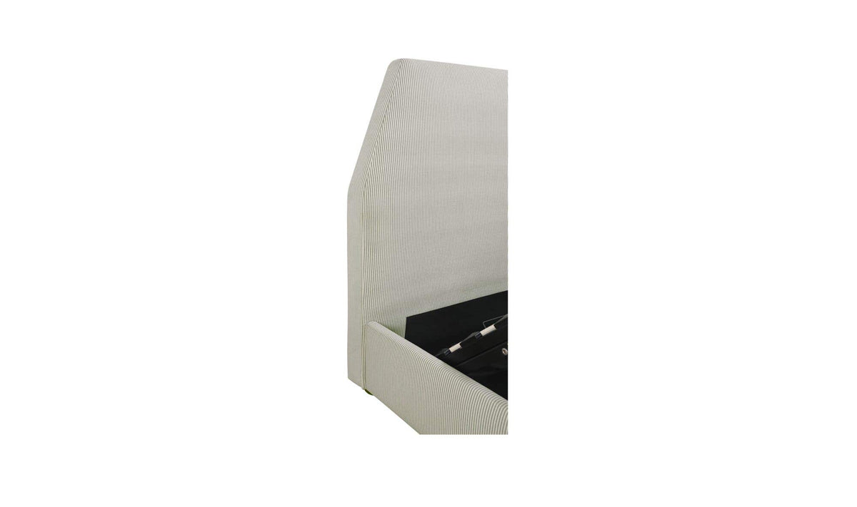 Alfie King Storage Bed Green Stripe by Moe's Home Collection - view 14
