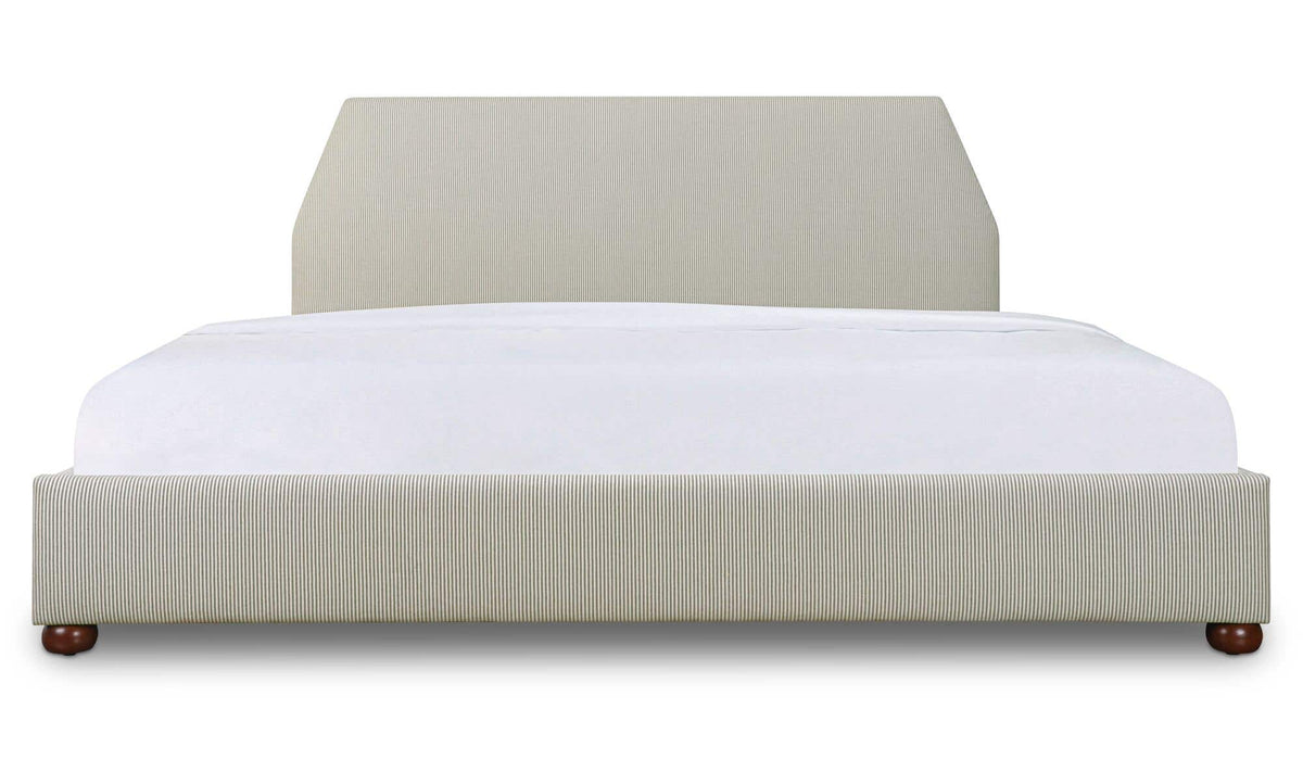 Alfie King Storage Bed Green Stripe by Moe's Home Collection - view 2