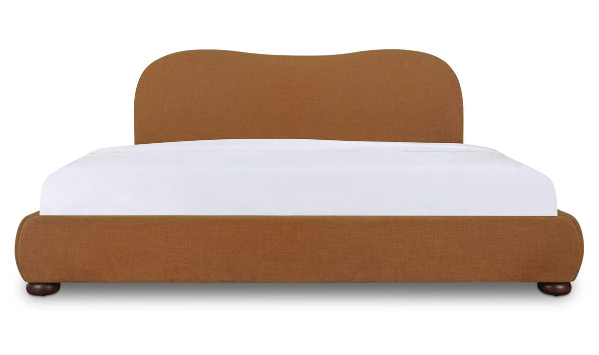Martine Queen Storage Bed Ginger by Moe's Home Collection - view 2