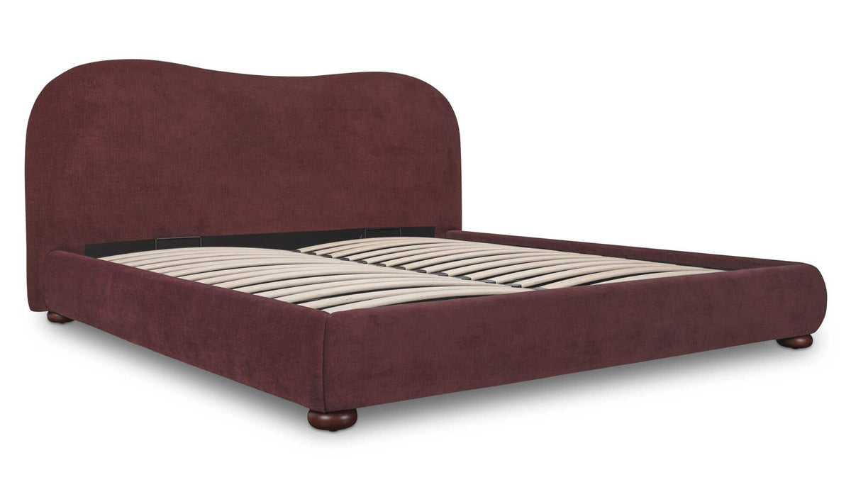 Martine Queen Storage Bed Berry by Moe's Home Collection - view 8