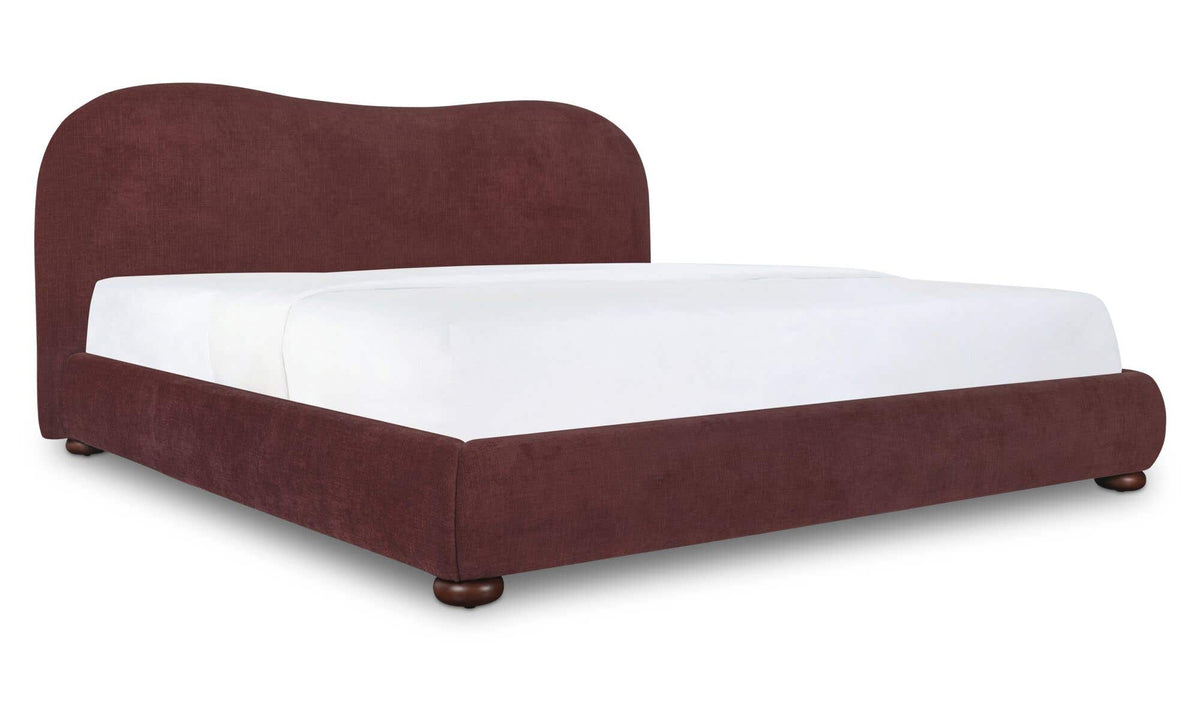 Martine Queen Storage Bed Berry by Moe's Home Collection - view 7