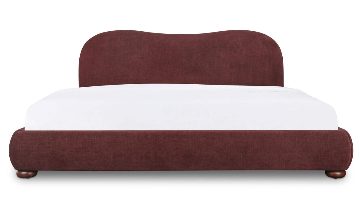 Martine Queen Storage Bed Berry by Moe's Home Collection - view 2