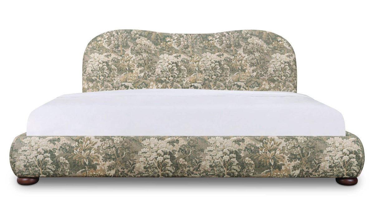 Martine King Storage Bed Heritage Green by Moe's Home Collection - view 2